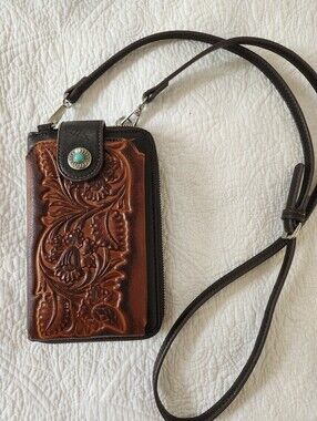 WESTERN Floral Embossed Purse